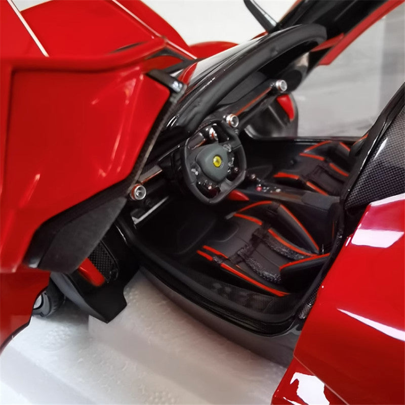 BBR MODELS LAFerrari APERTA Red convertible 1/18 DIECAST CAR