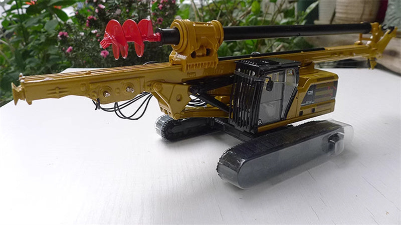 CATERPILLAR CZM  EK160 Cylinder Crowd Drilling Rig 1:50 Truck Pre-assembled Model Display