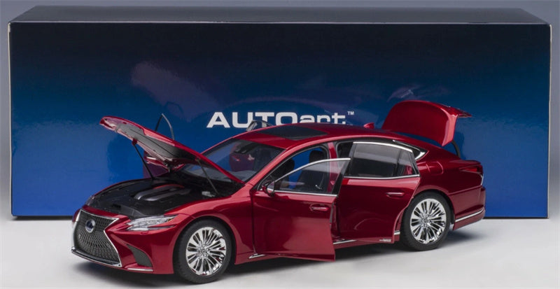 AUTOART LEXUS LS500H Fully open red 1:18 Car Pre-built Model view11