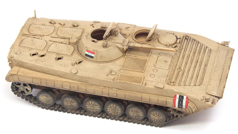 S-MODEL BMP-1 Iraqi Infantry Fighting Vehicle Desert color 1:72 Tank Pre-built Model