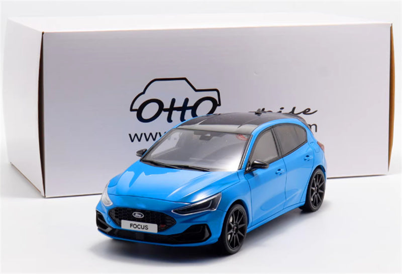1:18 FORD FOCUS ST  2024 Blue  OTTO Limited Edition 999PCS ONLY Resin Car Model