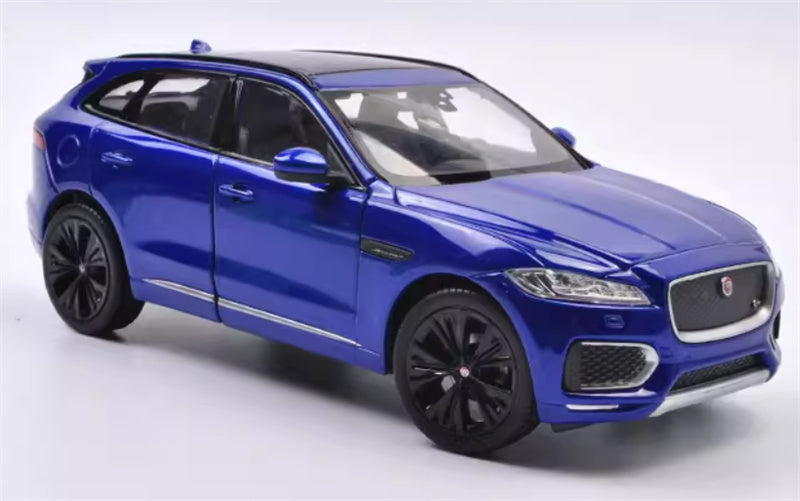 1:24 JAGUAR F-pace SUV  Blue  WELLY  DIECAST Car Model