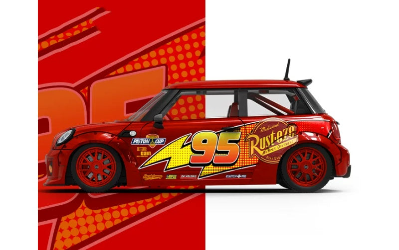 1:64 MINI COOPER   Red COOL.CAR Regular Version Limited Edition 999PCS ONLY DIECAST Model