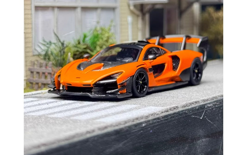 1:64 McLaren Senna GTR Papaya Orange CM MODEL DIECAST Car Model