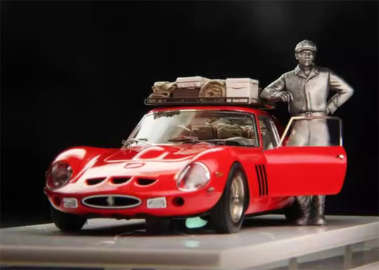 1:43 SCM MODEL Ferrari 250GTO Touring Single side fixed door opening LTD 99PCS view1
