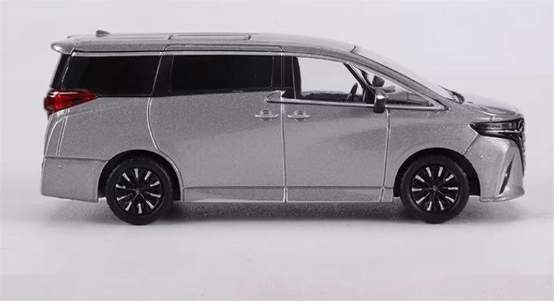 DCT Toyota New Alphard Mpv Grey LHD 1:64 Car Pre-built Model