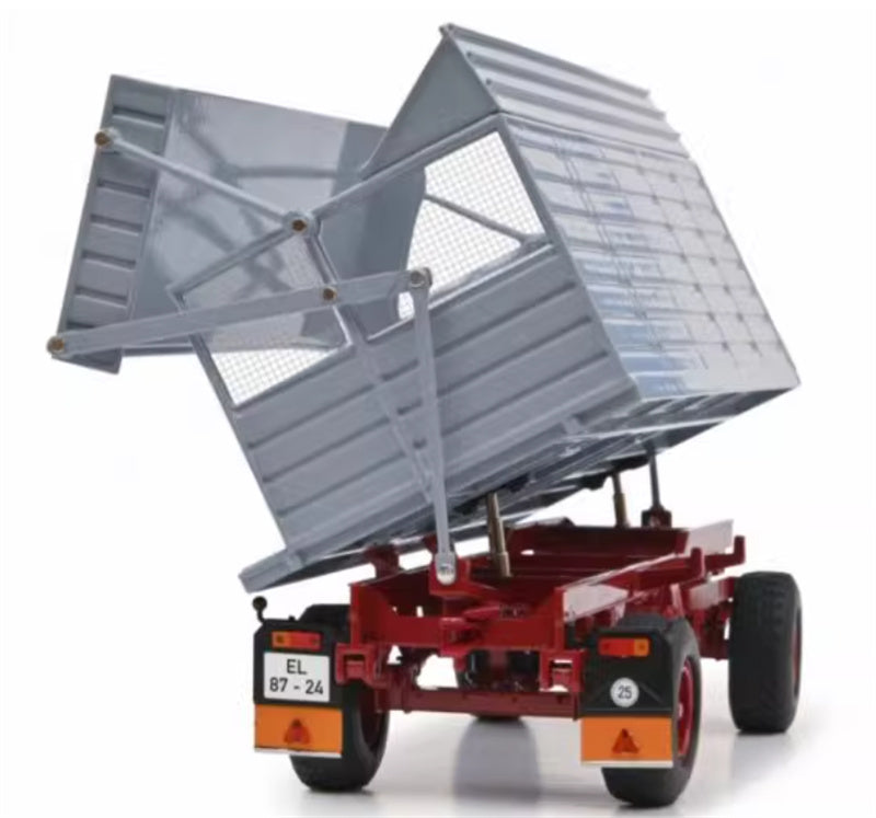 Schuco Fortschritt HW 80 SHA German trailer silver 1:32 Truck Accessories Pre-built Model