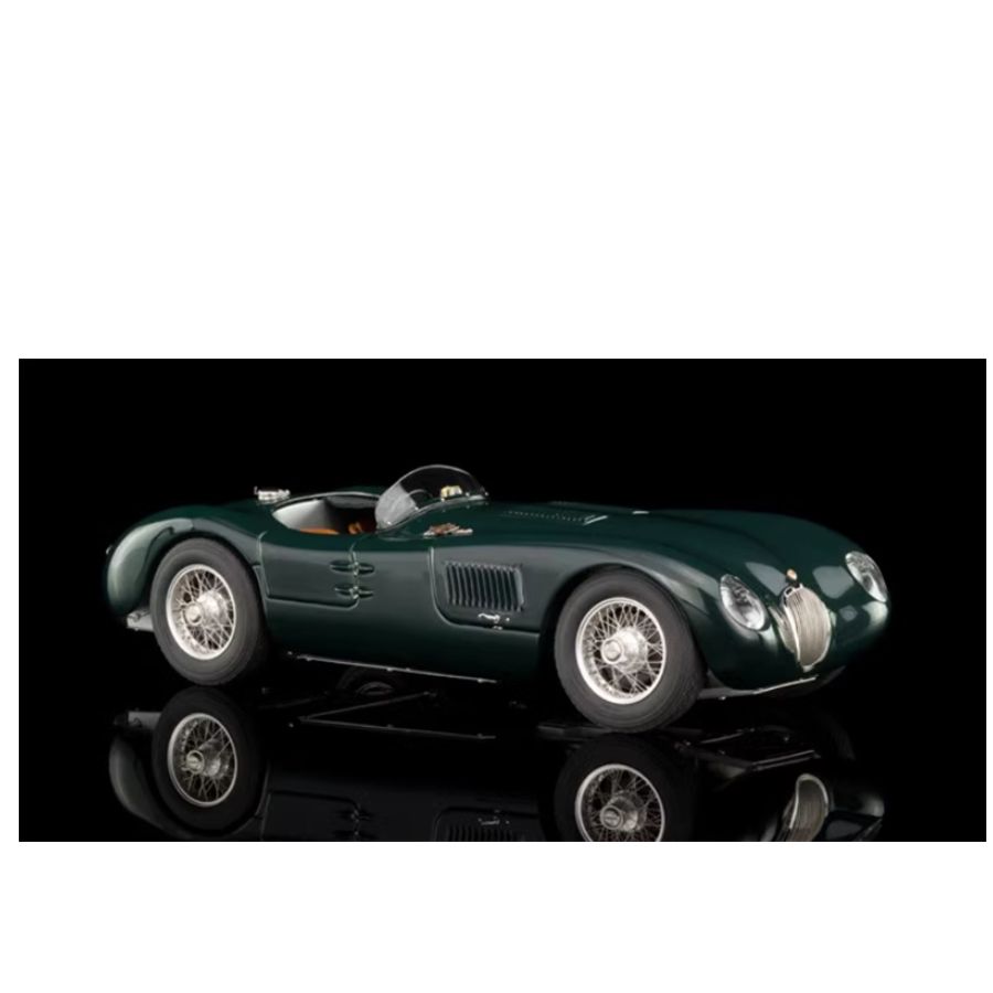 CMC Jaguar C-Type 1952 Classic Car UK Green 1:18 DIECAST Car
