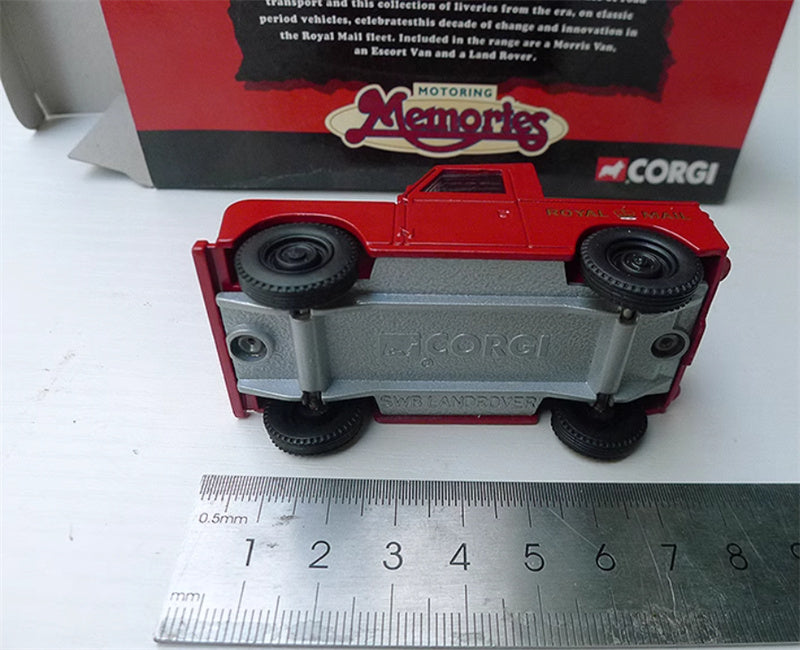 CORGI Royal Mail SWB Landrover red 1:64 Truck Pre-built Model