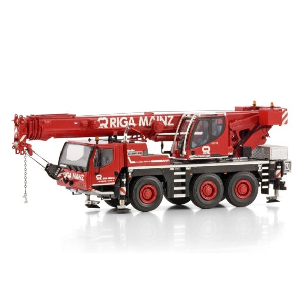 1:50 LIEBHERR RIGA MAINZ LTM 1050-3.1 WSI  Red Diecast Model