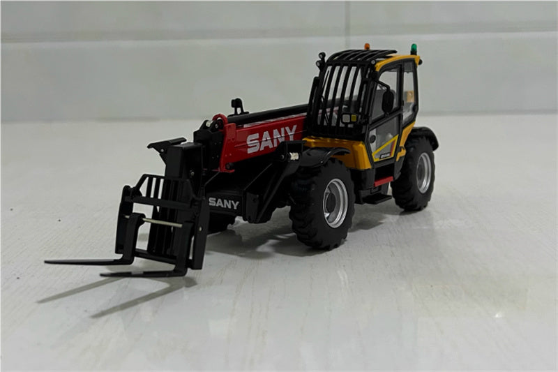SANY STH1440 telescopic arm forklift Red 1:35 Truck Pre-built Model