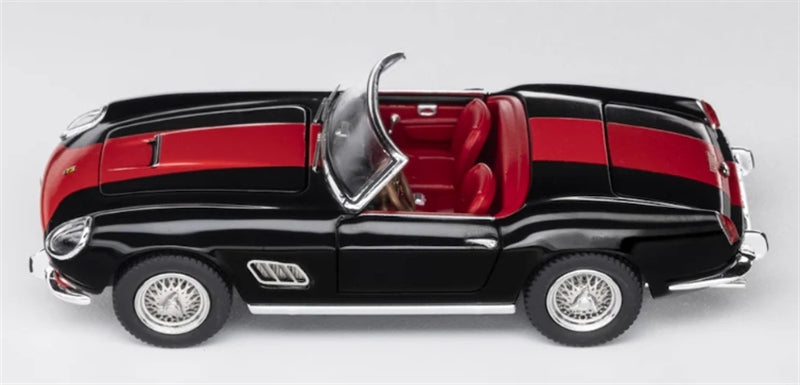 GFCC 1960 SWB Ferrari 250GT California Convertible Red Black Limited Edition 499PCS ONLY LHD 1:64 car Pre-built Model view3