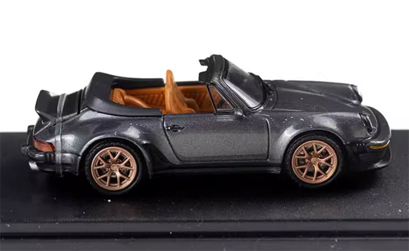 Rhino Model Porsche Singer Turbo Study 930 carbon gray 1:64 Car Pre-built Model view3