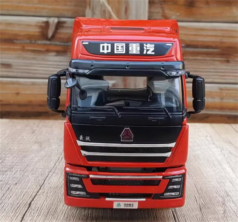 Sinotruk HOWO TH7 Tractor Truck Red 1:36 Truck Pre-built Model
