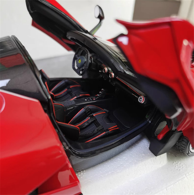 BBR MODELS LAFerrari APERTA Red convertible 1/18 DIECAST CAR
