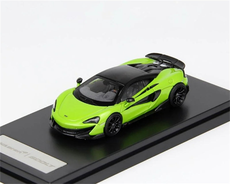 LCD-MODELS McLaren 600LT Green Super Car 1:64 car Pre-built Model view1