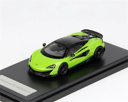 LCD-MODELS McLaren 600LT Green Super Car 1:64 car Pre-built Model view1