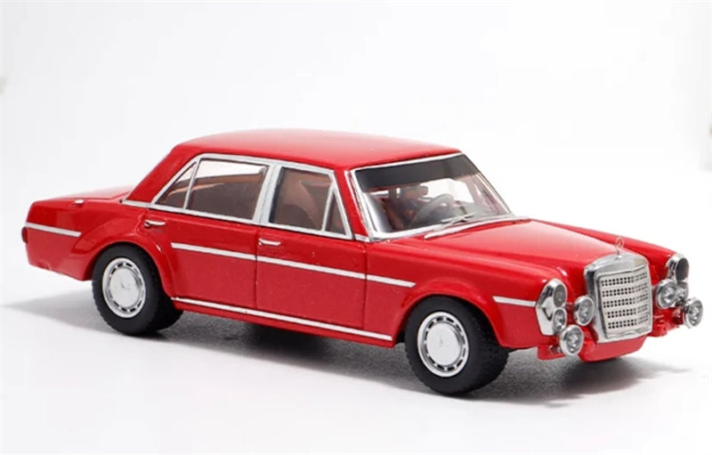 1:64 Mercedes Benz 300SEL W109 AMG Red BSC DIECAST Limited Edition 499pcs ONLY Model