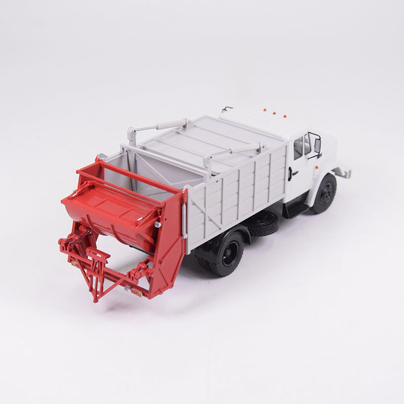 Modimio Russian MKZ-10 (4333) compressed garbage truck 1:43 Truck Pre-built Model
