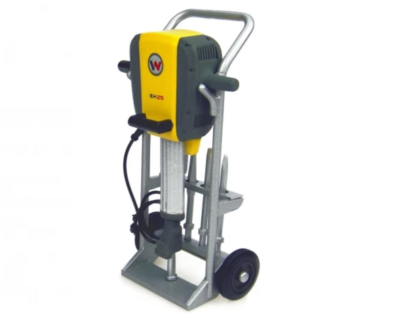 Universal Hobbies Neuson Hammer EH25 Electric handheld floor pecking machine 1:12 Truck Pre-built Model
