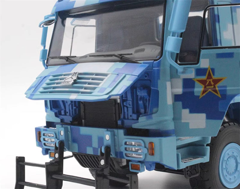Sinotruk Howo Hongqi 16 Anti Ship Missile Launch Parade Vehicle 70th anniversary Digital Camo 1:24 Tank Pre-built Model view9