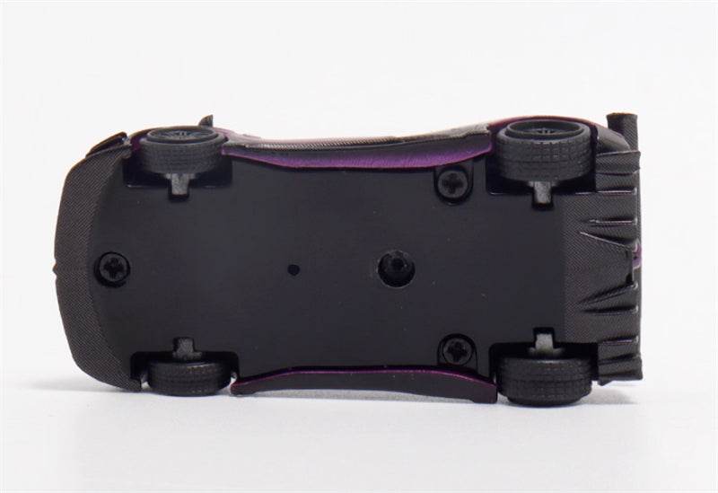 HKM Premium Pagani Zongta 760 hardtop Purple Limited Edition 999PCS ONLY 1:64 Car Pre-built Model view9