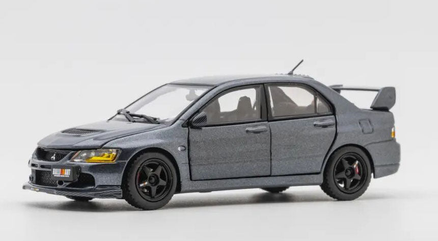 1:43 Mitsubishi Lancer Evolution IX EVO9 Rallyart GATHERJOY Diecast Model Grey