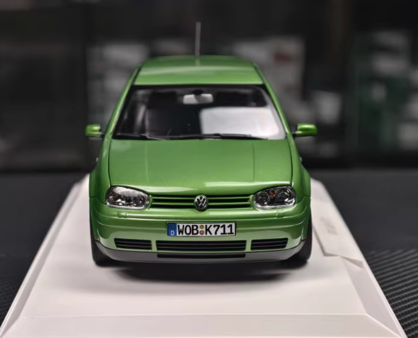 1:18 Volkswagen Golf GTI 1998 Green  NOREV 4th generation DIECAST car Model