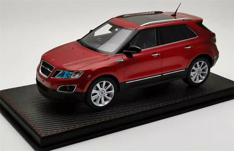 TOPWING Saab 9-4X Red 1:18 Car Pre-built Model view1