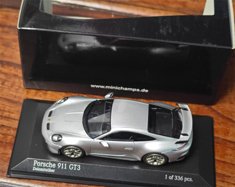 1:43 Porsche 911 992 GT3 2020 Dolomitsilber  MINICHAMPS Limited Edition 336PCS ONLY DIECAST Car Model