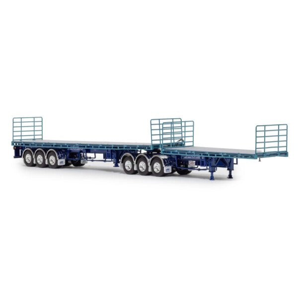 1:50 Maxitrans MACTRANS B DOUBLE Freighter Drake  Blue Diecast Model