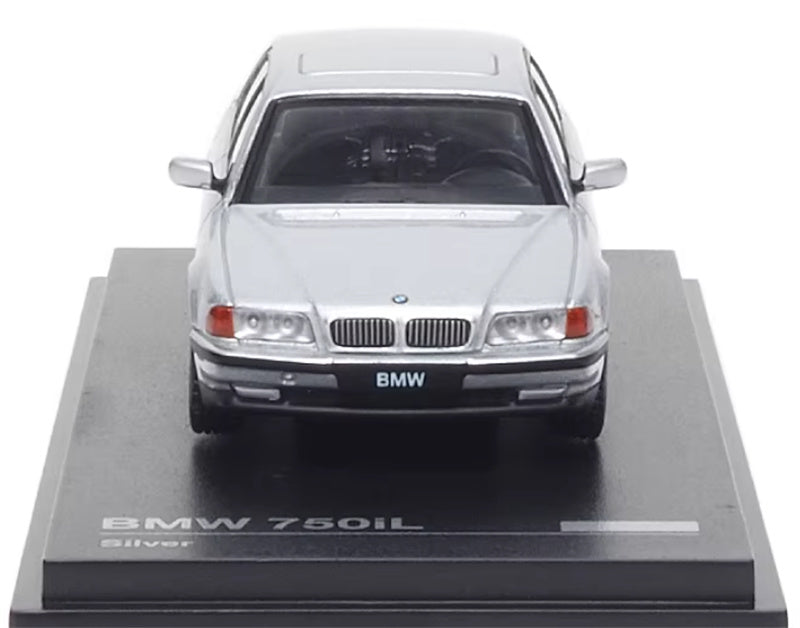 Almost Real BMW 750iL E38 Silver 1:64 Car Pre-built Airliner Model Display view7