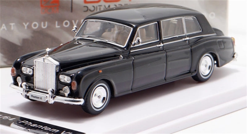 1:64 Rolls Royce Phantom VI Black DCM DIECAST Limited Edition 999pcs ONLY Model