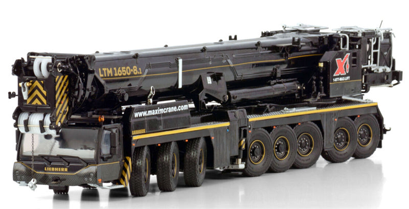 WSI LIEBHERR LTM 1650-8.1 Maxim Crane Works, L.P. 1:50 DIECAST Crane Truck