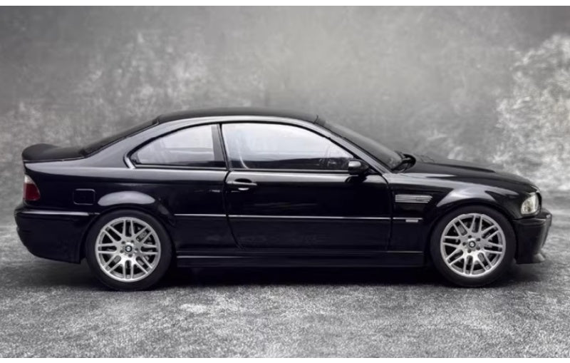 1:18 BMW M3 E46 CLS Norev Black Diecast Model view6