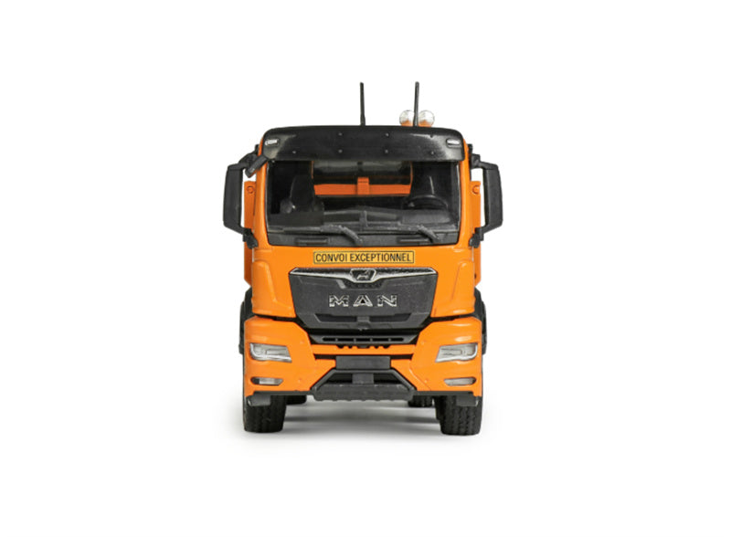 Conrad MEILLER three-way tipper on MAN TGS NN with low-loader trailer 1:50 Truck Pre-built Model