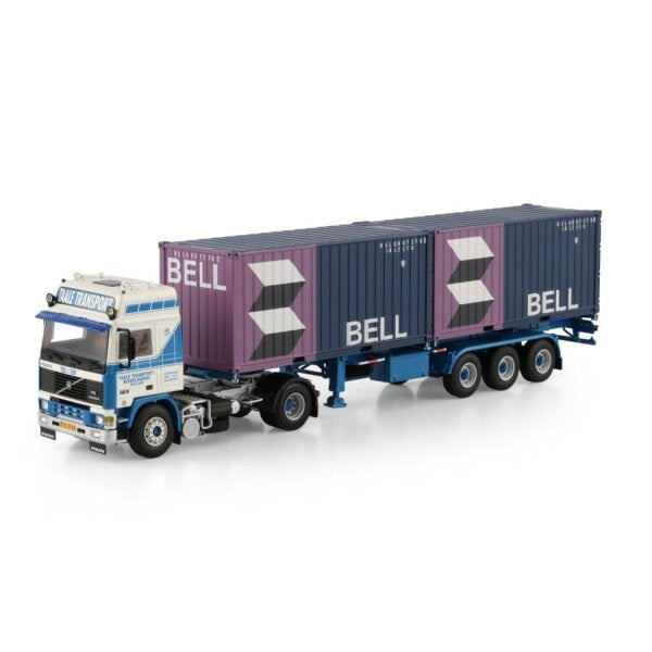 1:50 VOLVO TAALE TRANSPORT 4X2+2X20FT CONTAINER WSI   DIECAST Model