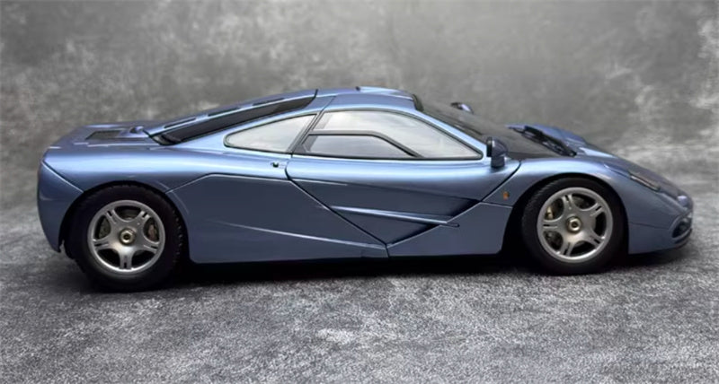 LCD-MODELS McLaren Racing XP5 Supercar baby blue 1:18 Car Pre-built Model view5