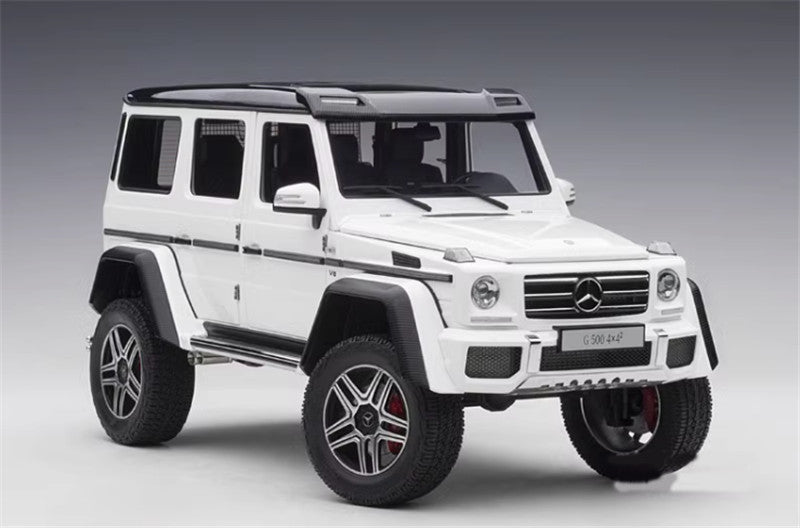 Autoart Mercedes Benz G500 4×4² White 1/18 DIECAST CAR
