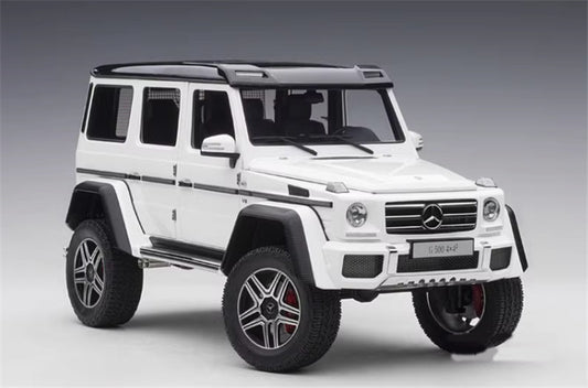 Autoart Mercedes Benz G500 4×4² White 1/18 DIECAST CAR