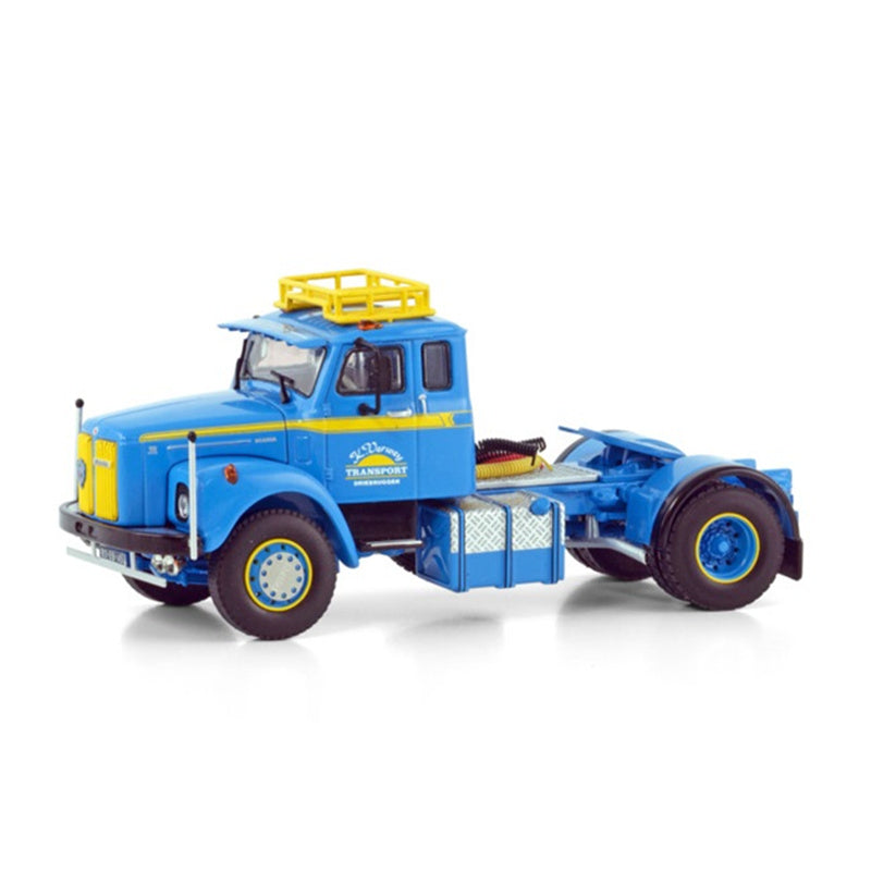 WSI SCANIA L110 4X2 K. VERWEIJ Tractor Trailer 1:50 Truck Pre-built Model