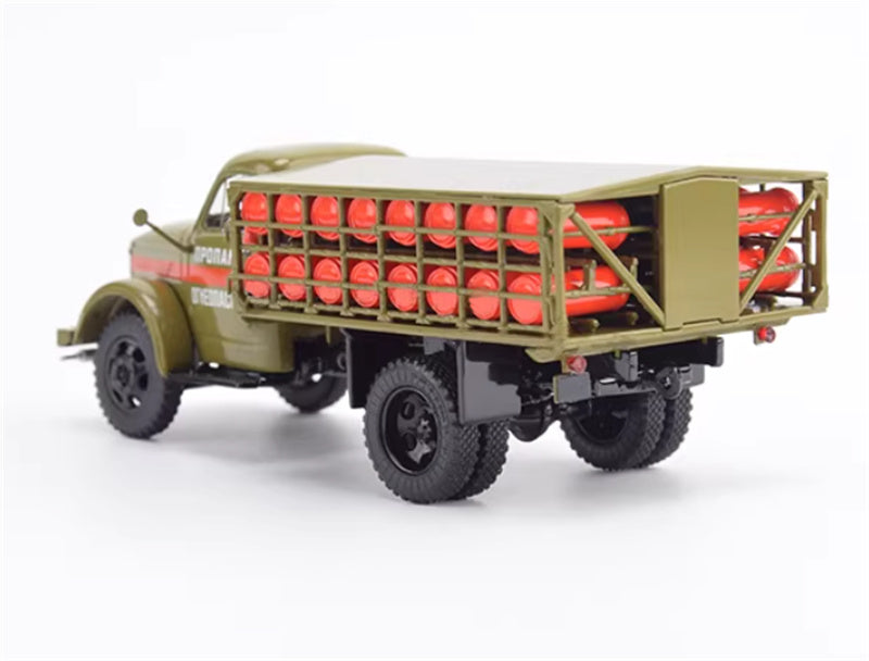 StartScaleModels Soviet GTK-32 (51) GAZ LPG Tanks Delivery Truck 1:43 Truck Pre-built Airliner Model Display view2