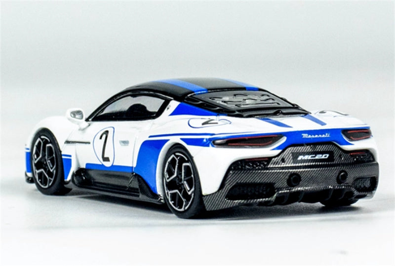 BBR MODELS Maserati MC20 #2 Maserati Performance Experience supercar 1:64 Car Pre-built Model view2