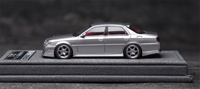 1:64 Toyota Cresta silver Mortal Model Limited Edition 1499PCS ONLY DIECAST Civil Car Model