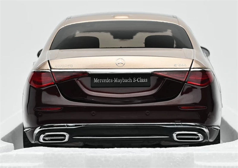 1:18 Mercedes Maybach S680 2021 red-gold Almost Real  DIECAST Model