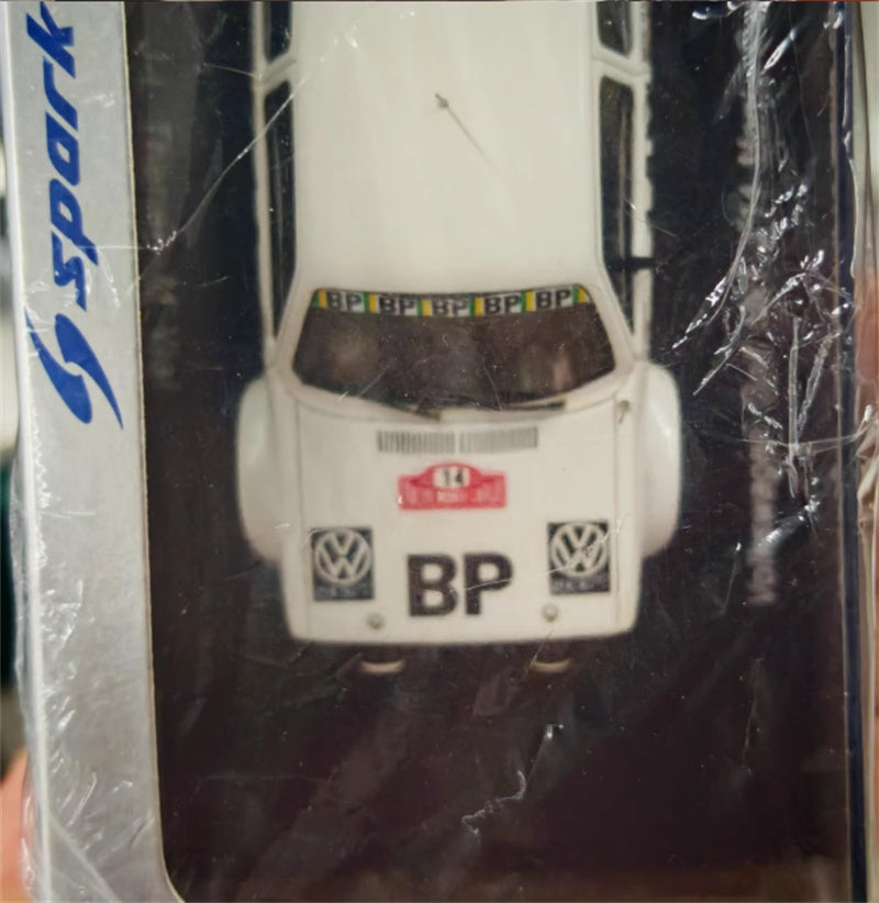 Spark Volkswagen VW Golf Mk1 n°14 Monte Carlo Rally 1980 1:43 Car Pre-built Model view5