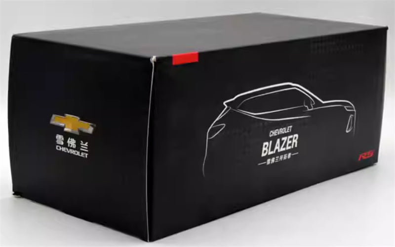 SAIC Chevrolet Blazer RS SUV black 1:18 Car Pre-built Model view9