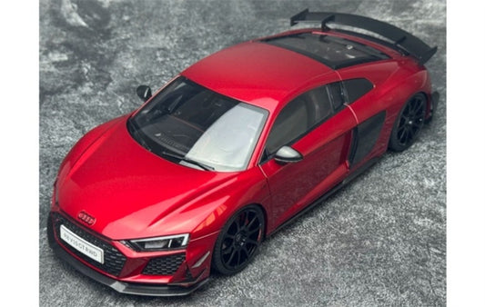 1:18 AUDI R8 V10 GT RWD 2021 Metallic Red KengFai Hardtop version DIECAST Model