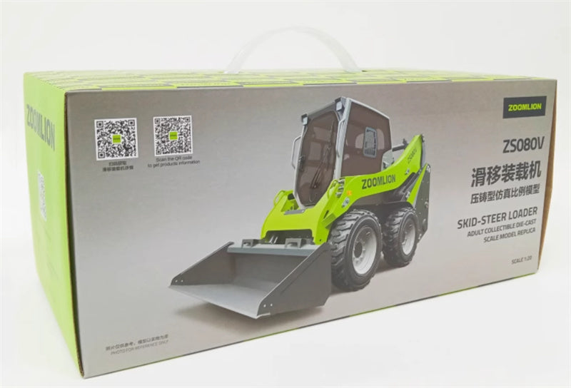 ZOOMLION ZS080V SKID STEER LOADER Forklift 1:20 Truck Pre-built Model