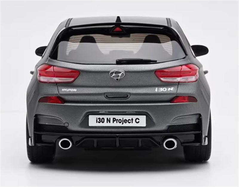 1:18 HYUNDAI I30 N PROJECT C SHOOTING STAR MET  grey  OTTO Limited Edition 3000PCS ONLY Resin Car Model